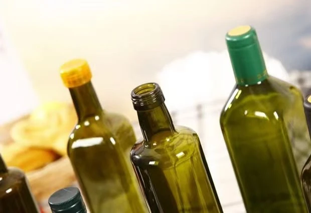 Green Olive Oil Bottle Green Olive Oil Bottle