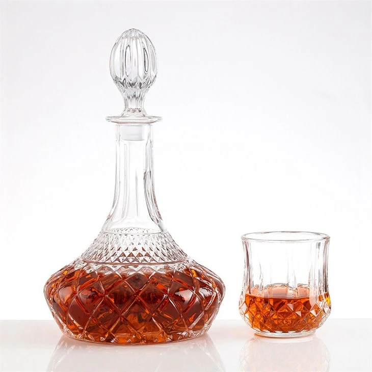 Fancy Vodka Glass Liquor Bottles