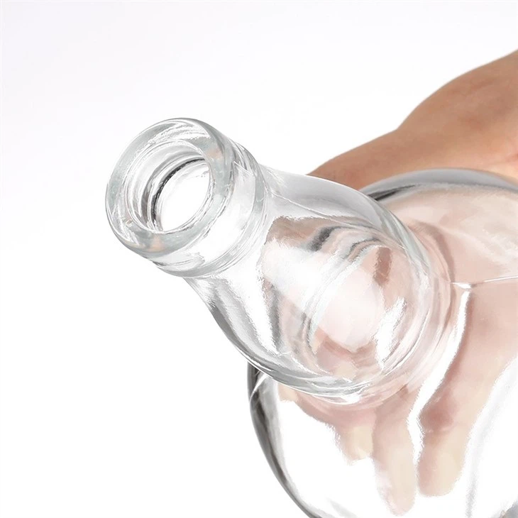 750 Ml Glass Bottle With Cork Lids Wine Spirits Liquor