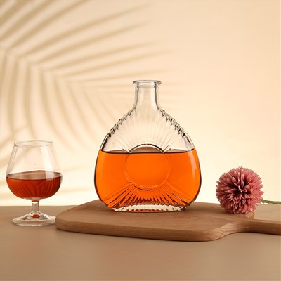 700 мл прозрачни стъклени бутилки за ракия